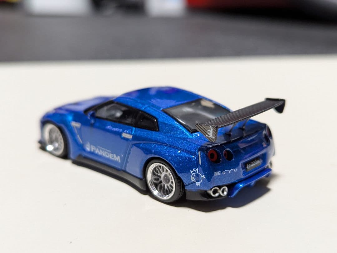 MINIGT 3台セット（Pandem GT-R・LBWK 35GT-RR)