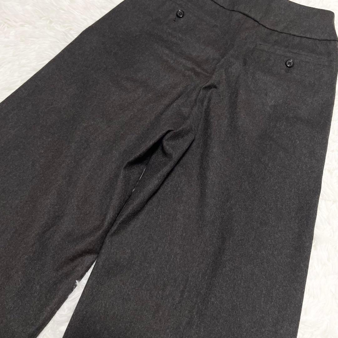✨極美品✨マーガレットハウエル ウール カシミヤ ワイドパンツ ガウチョパンツ