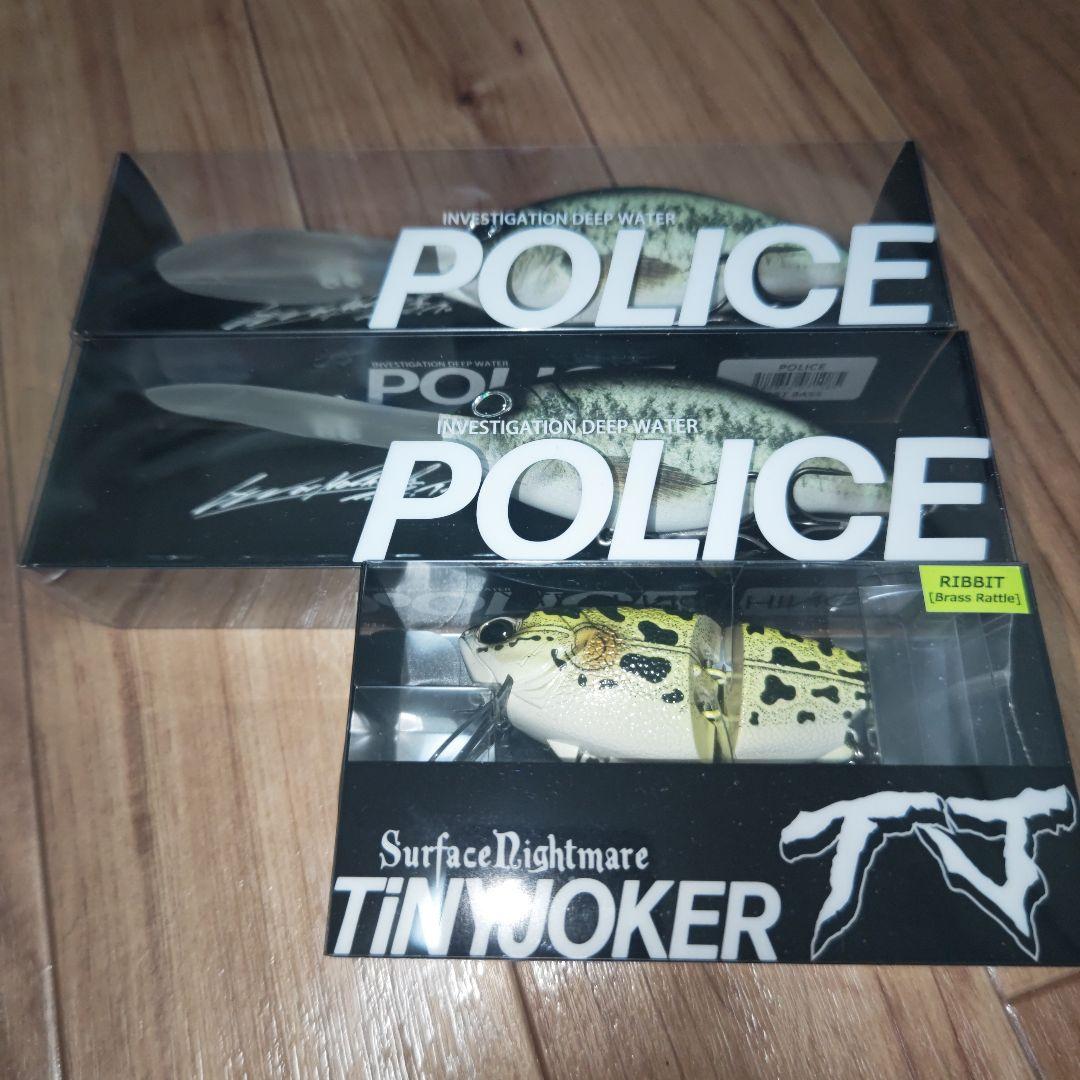 DRT タイニージョーカーRIBBIT✕1、POLICE ✕２つ　全て新品セット