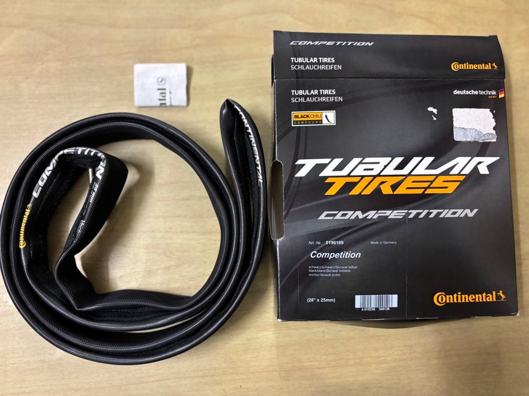 ContinentalCompetition チューブラータイヤ 28x25mm
