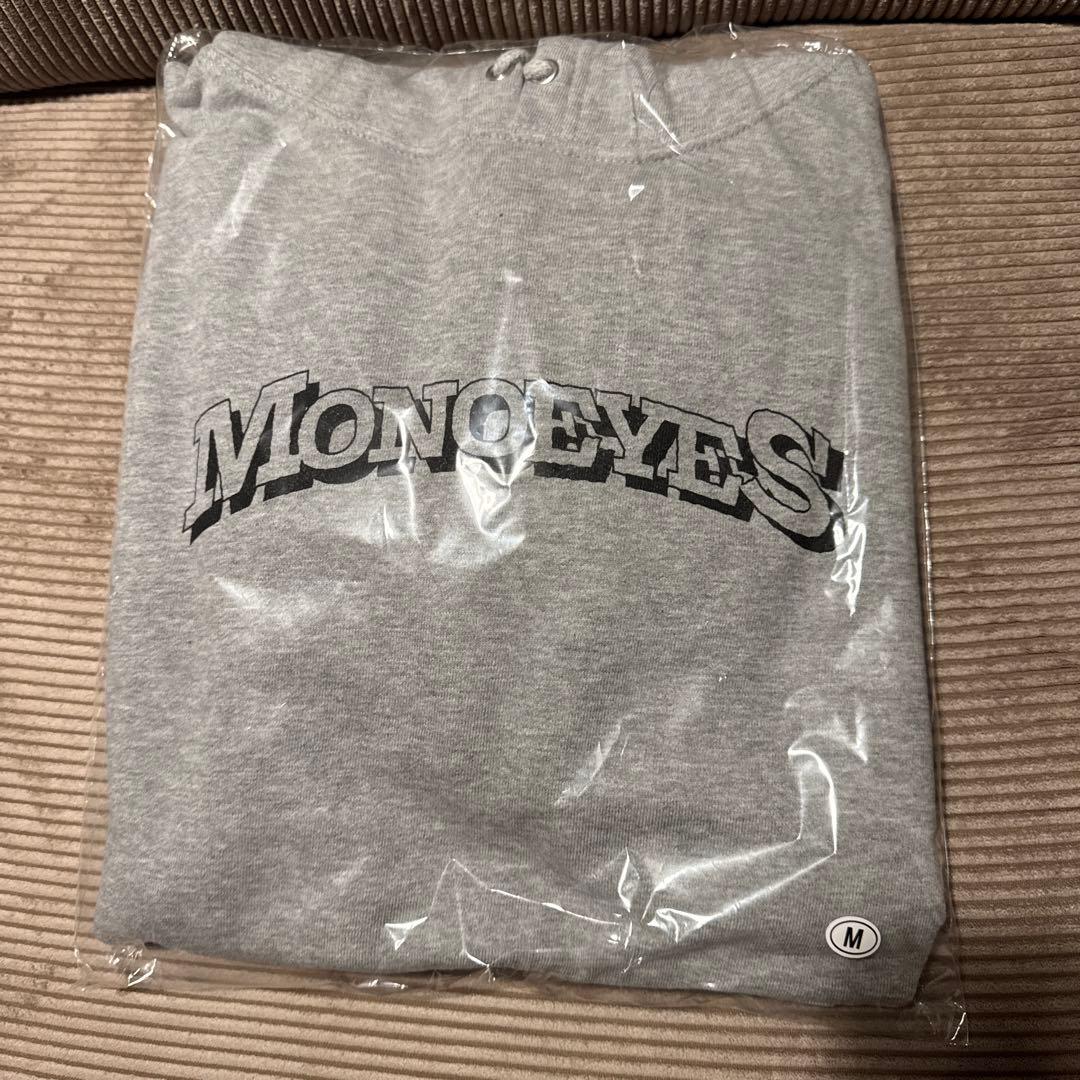 MONOEYES グッズ Mフーディー プルオーバー パーカー グレー