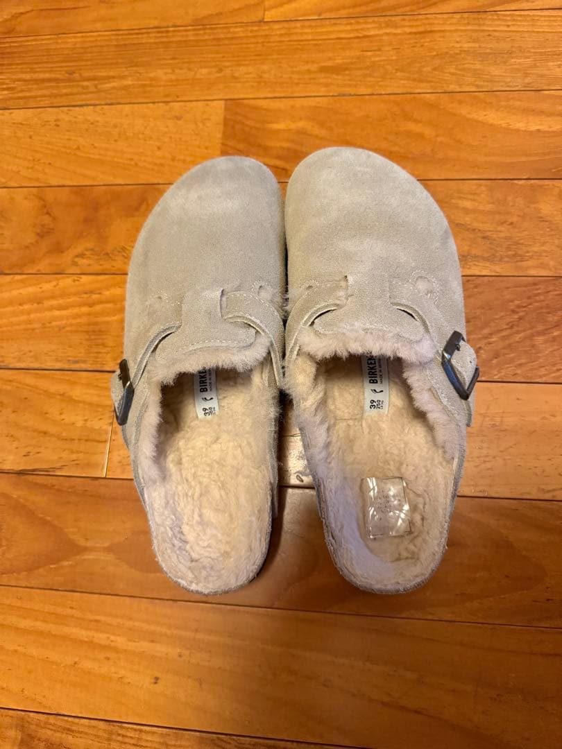 ビルケンシュトック ボストン シェアリング スウェード トープ