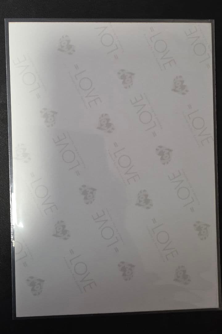 大場花菜 直筆生写真 コメあり ラストノート衣装