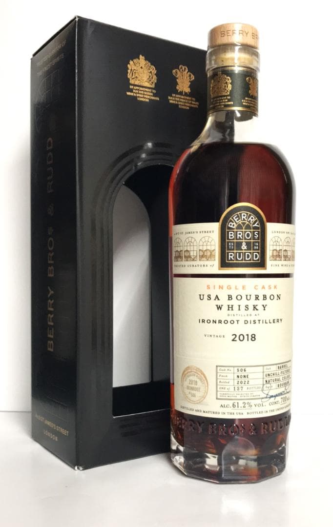 アイアンルート2018 ベリーズオウンセレクション 61.2% 700ml