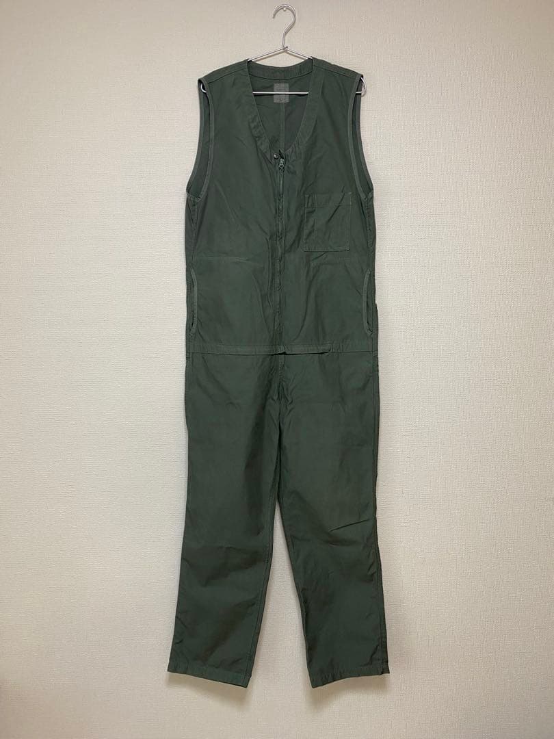 remilla レミーラ　ボートジップスモック　オリーブ　Lサイズ