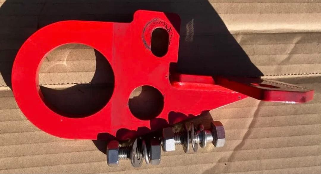 ジムニー jb23 アピオ 9ミリ牽引フック フロント リアセット