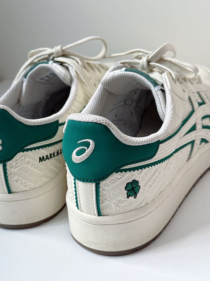 美品 ★ マークアンドロナ アシックス コラボシューズ 正規品 スパイクレス