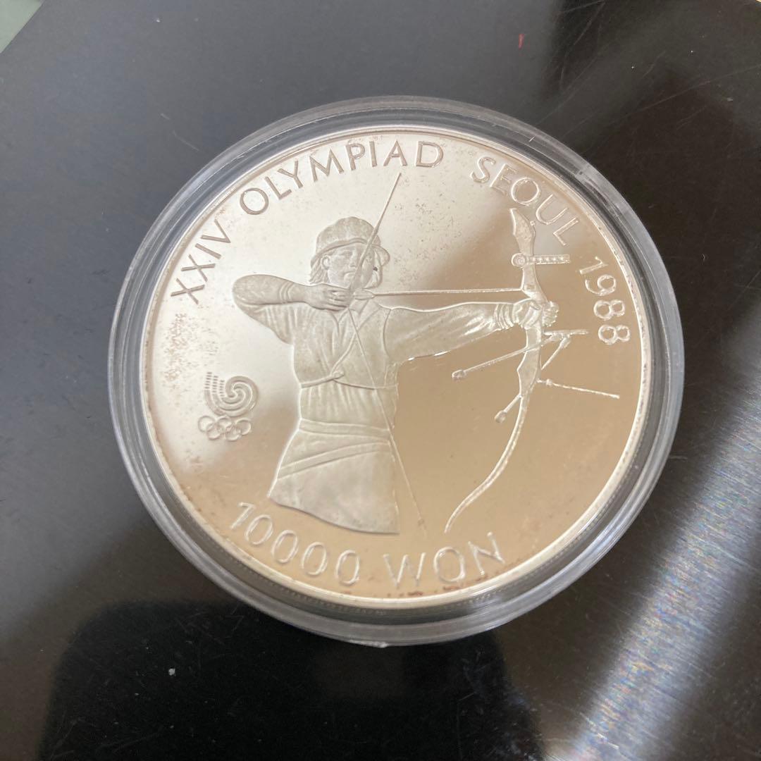 1987 韓国 10000ウォン銀貨