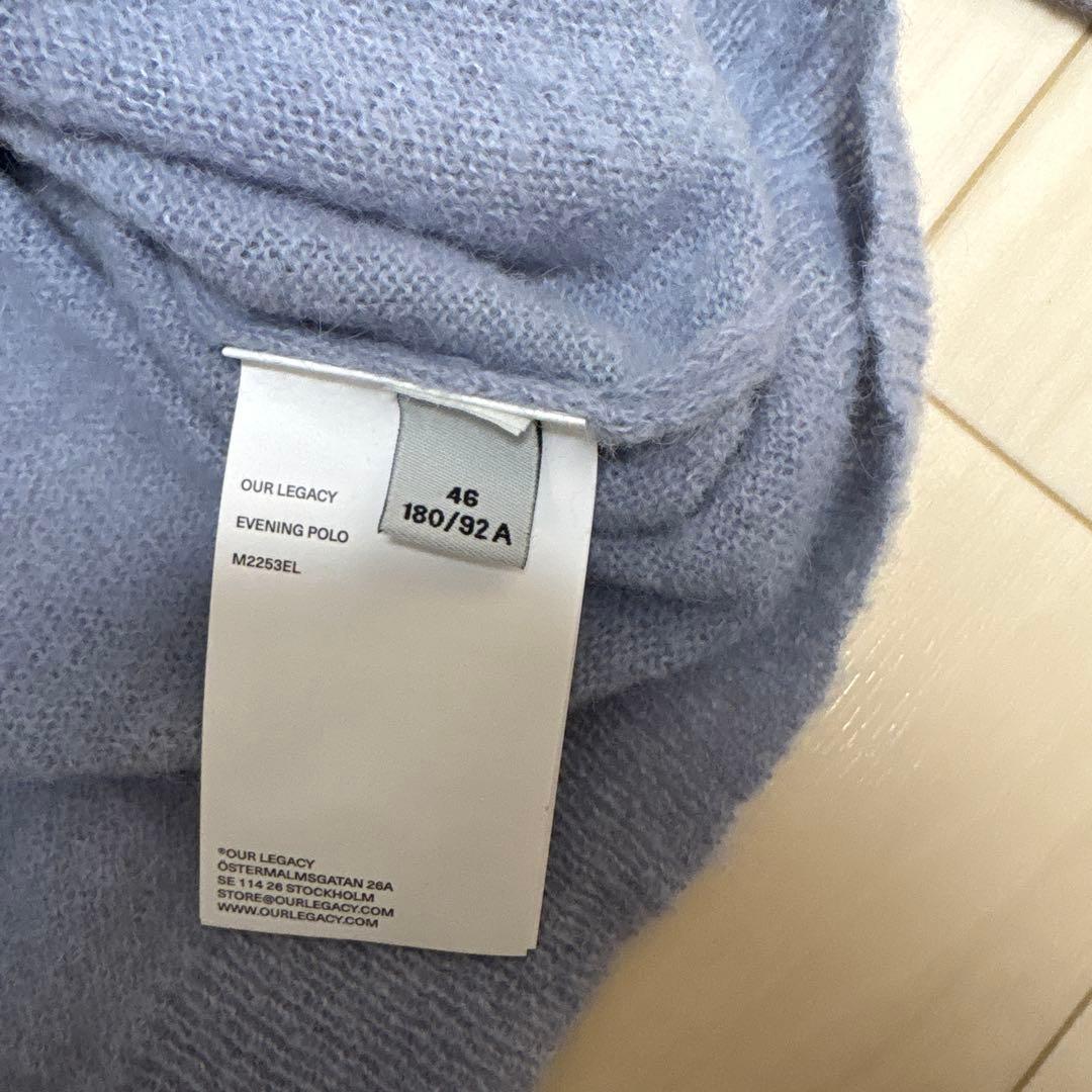 トップス OUR LEGACY EVENING POLO 25ss 46