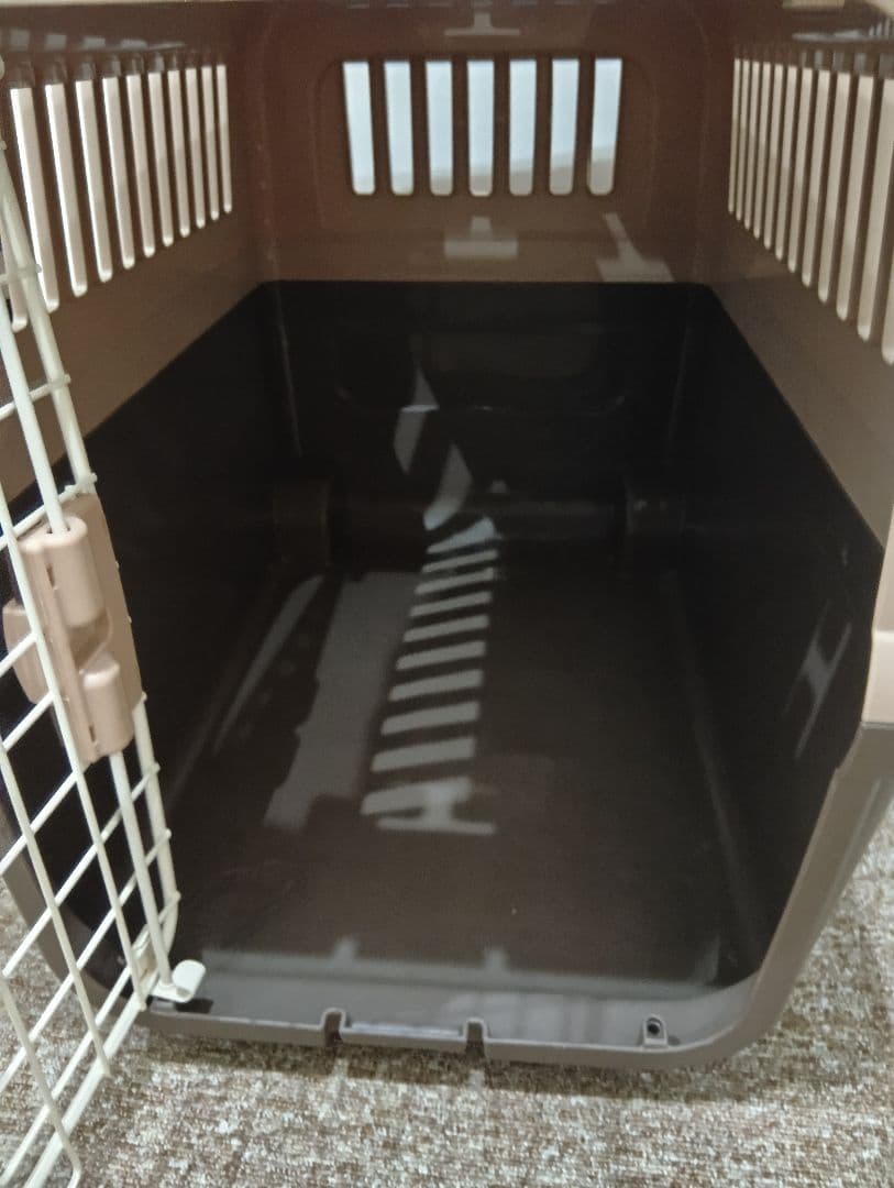 リッチェル キャンピングキャリー L ダークブラウン サイズ