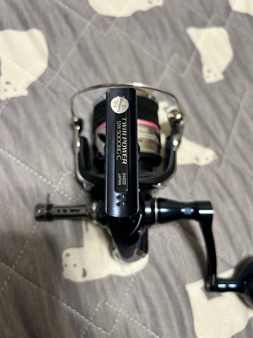 ツインパワーSW 5000HG ゴメクサスハンドル付き