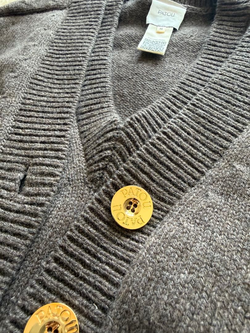 【セット価格】patouニットベストカーディガンセット
