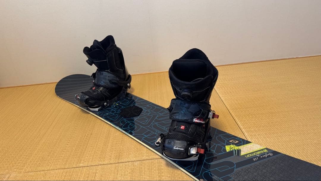 サロモンシークエンススノボード156cmブーツ26.5cm 3点セット