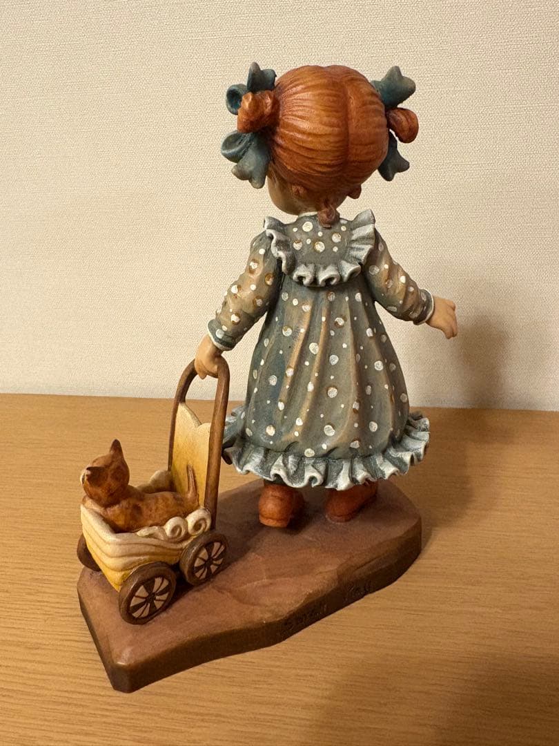 【希少品・美品】ANRI アンリ人形 （大）サラケイ【PURRFECT DAY】