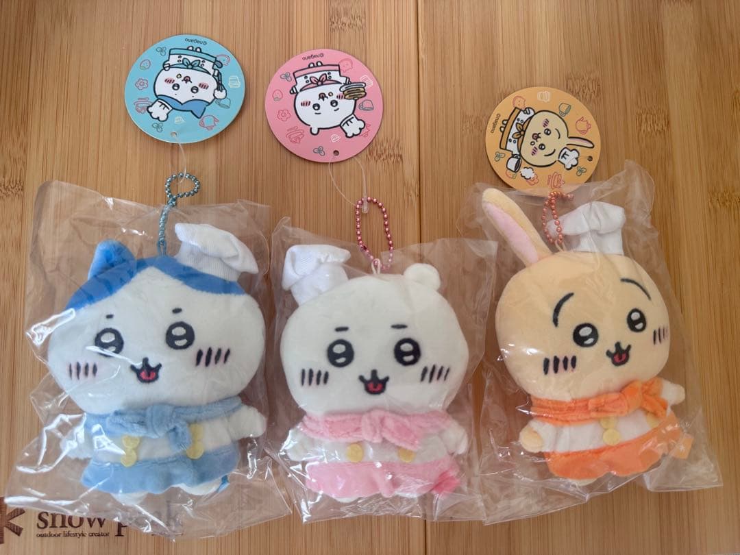 新品未開封 ちいかわ カフェのコックさんマスコット