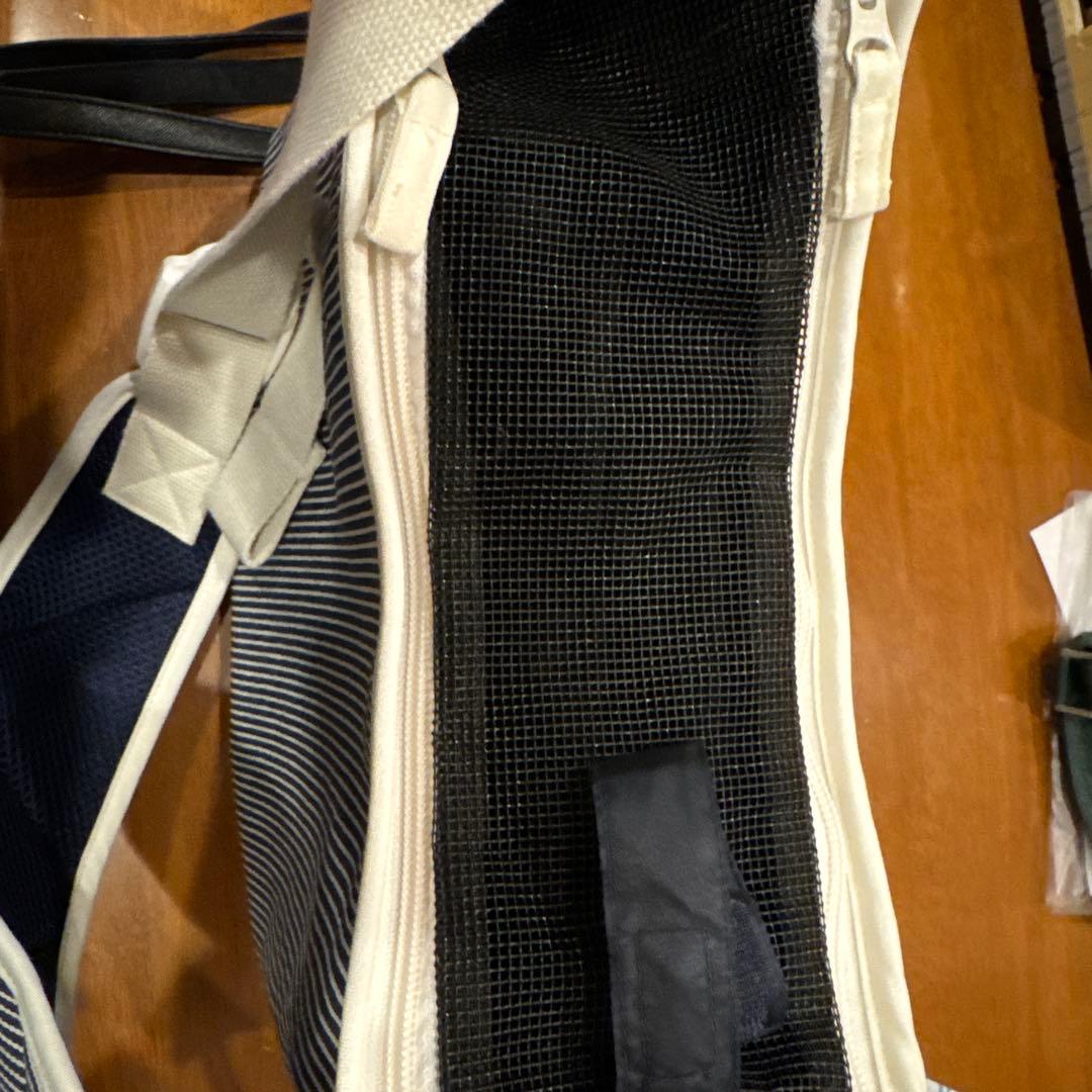 Lee ストライプキャリーバッグ