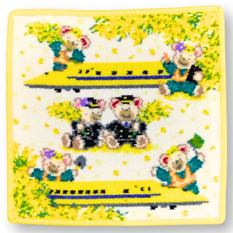 ★新品★FEILER×ドクターイエロー★ブルー/イエロー2色セット