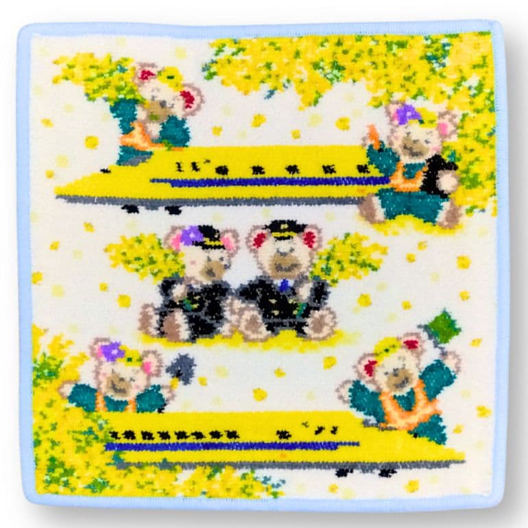 ★新品★FEILER×ドクターイエロー★ブルー/イエロー2色セット