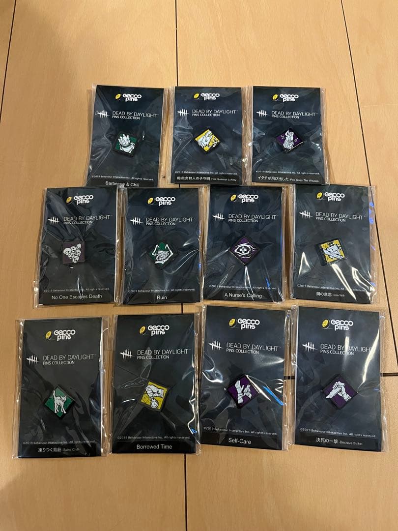 DeadbyDaylightピンズコレクション11個セット