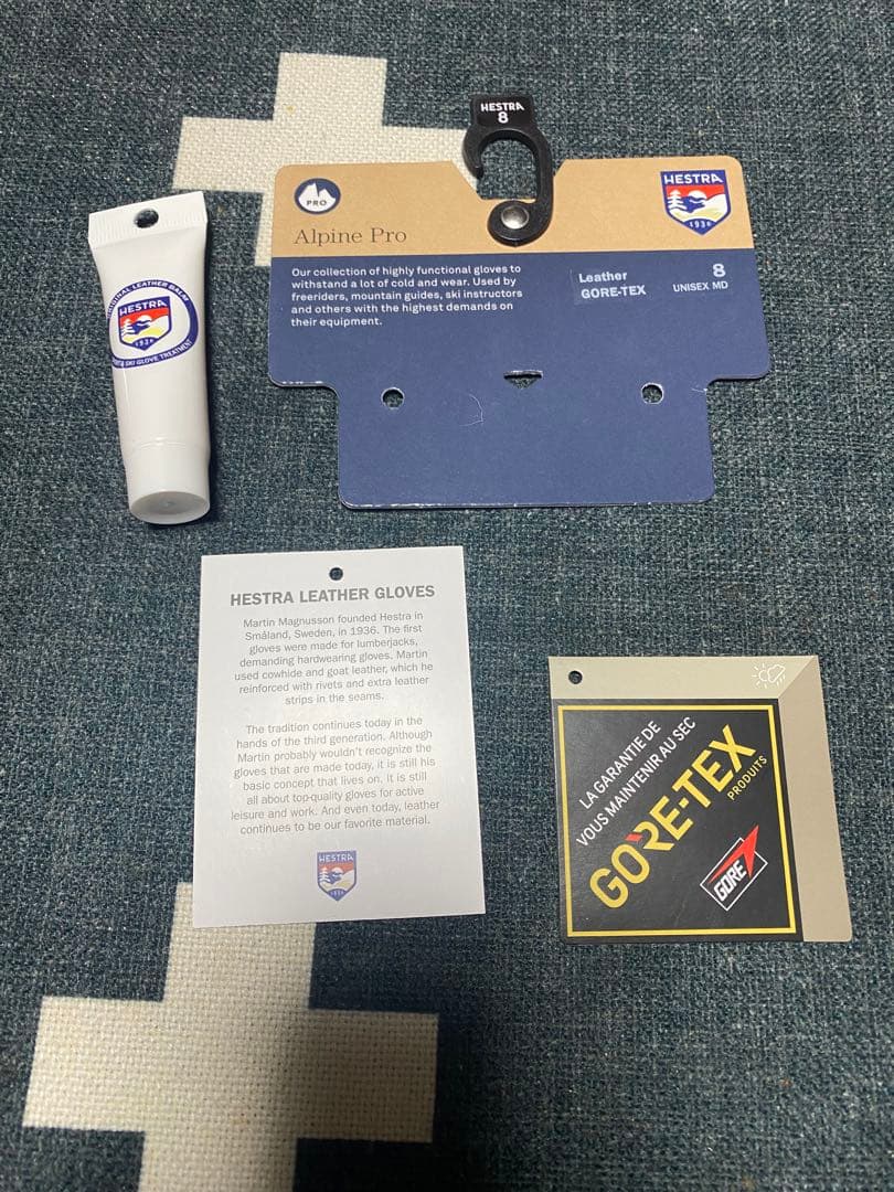 スキー・スノーボードアクセサリー HESTRA 3-Finger Full Leather GORE-TEX 8