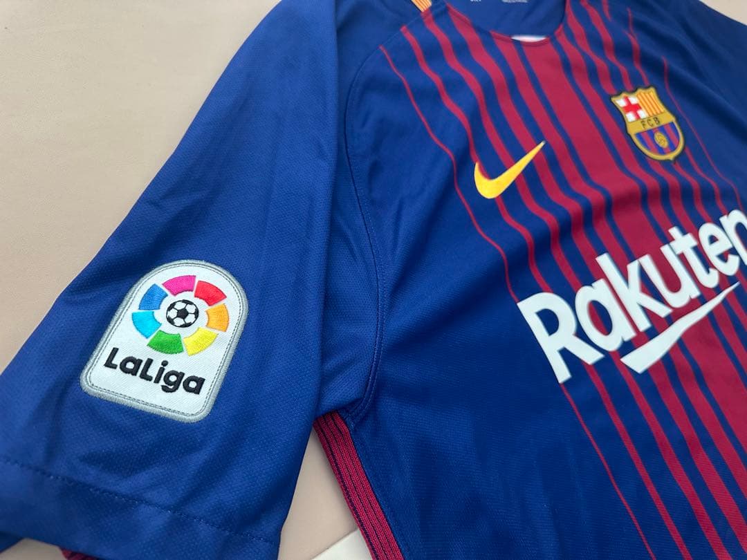 FCバルセロナ 17/18 メッシ ホームユニフォーム 【Lサイズ】