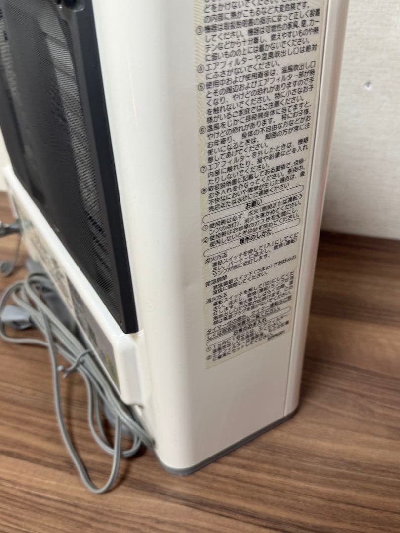 NORITZ ガスファンヒーター 都市ガス GFH-2405S-W5 2019年