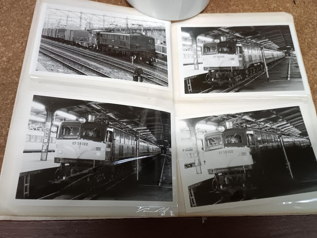 ４００６）鉄道写真　約１００枚　昭和５６年～５７年　電気機関車　特急電車など
