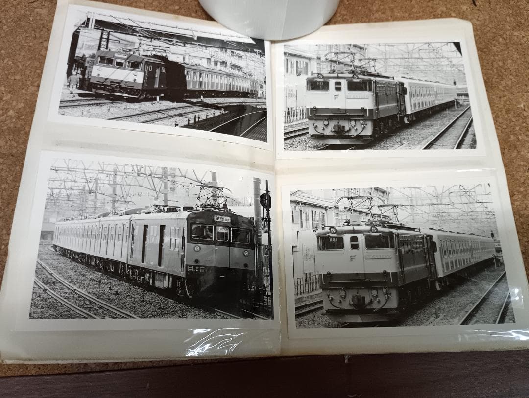４００６）鉄道写真　約１００枚　昭和５６年～５７年　電気機関車　特急電車など