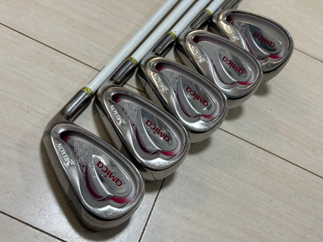 スリクソン アミカ アイアン 5本セット レディース　フレックスA