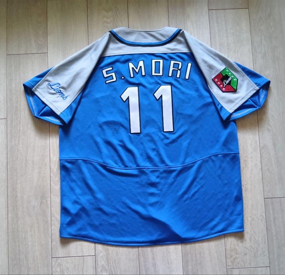 【限定　タグ付】西武　ライオンズ　復刻　森　ビジター　ユニフォーム　L