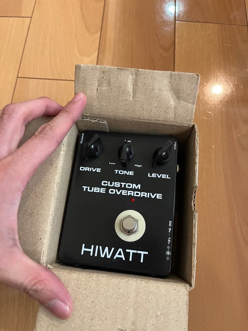 ギター HIWATT CUSTOM TUBE OVERDRIVE