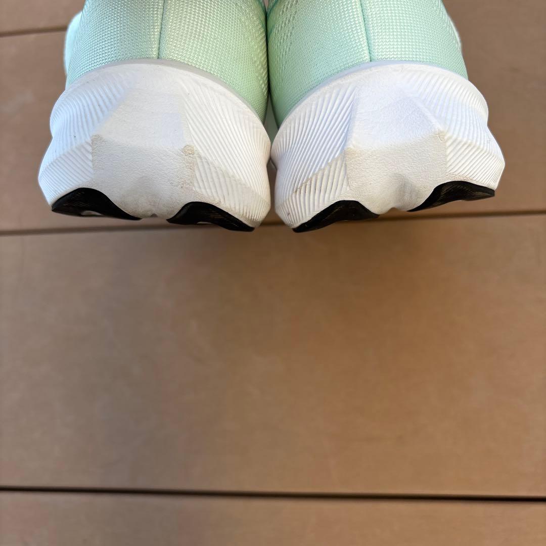 asics エボライドスピード3ワイドミントグリーン