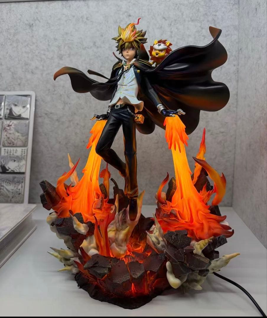 家庭教師ヒットマンREBORN! 沢田綱吉 ①① ガレージキット ガレキ スタチ