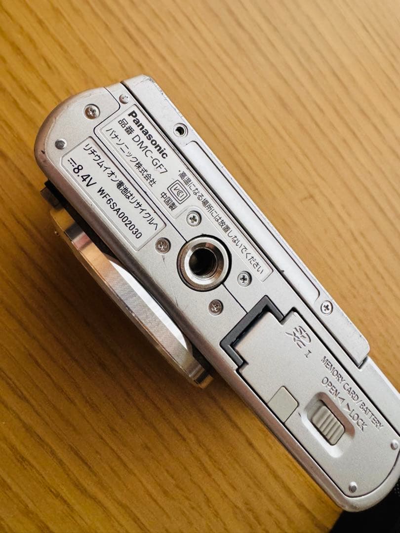 【ジャンク品】Panasonic LUMIX DMC-GF7 ブラック