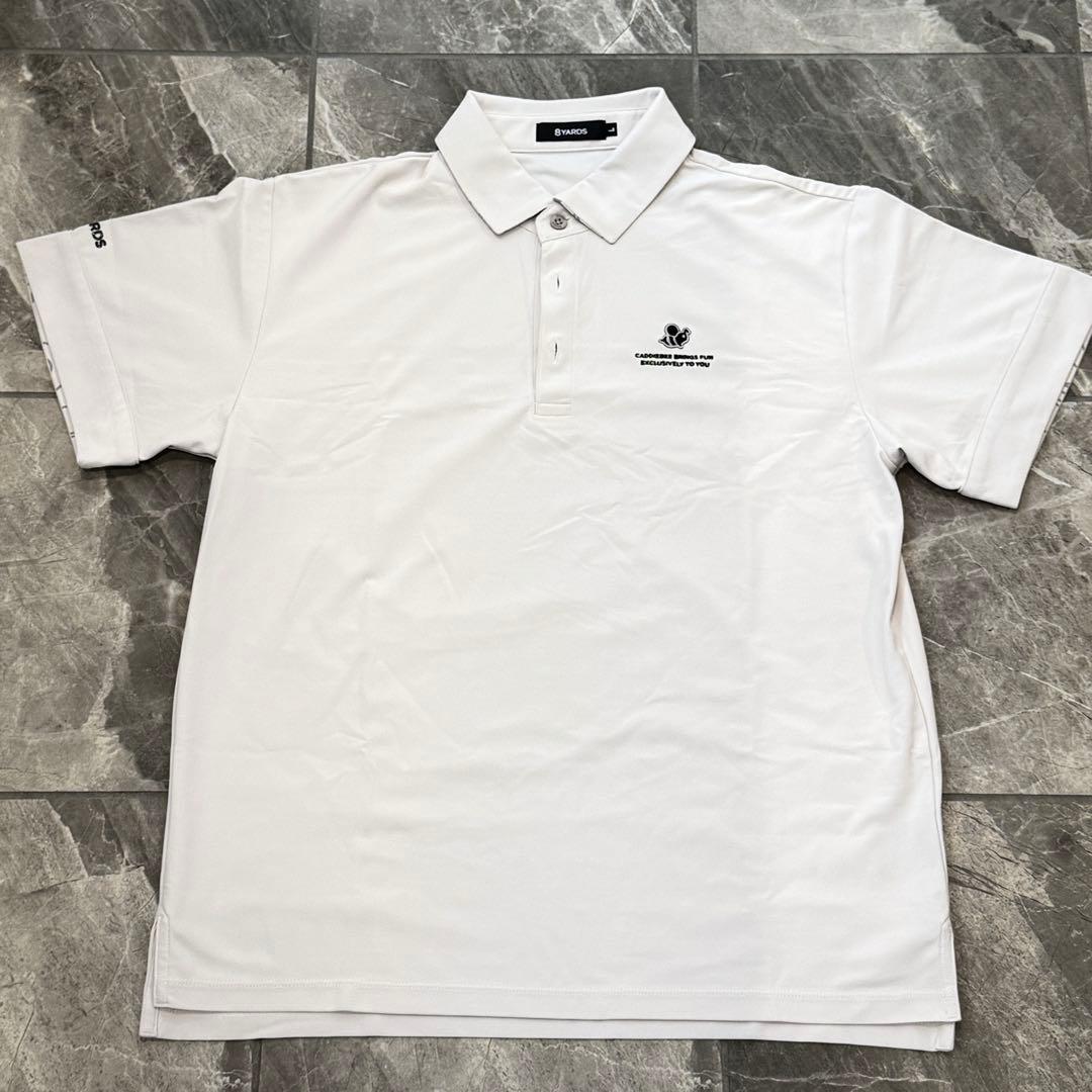 【新品未使用】8YARDS ポロシャツ サイズL ベージュ