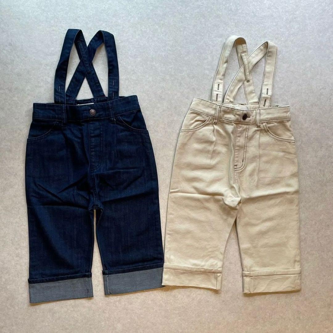 ＆pal サスペンダー付きパンツ 90cm
