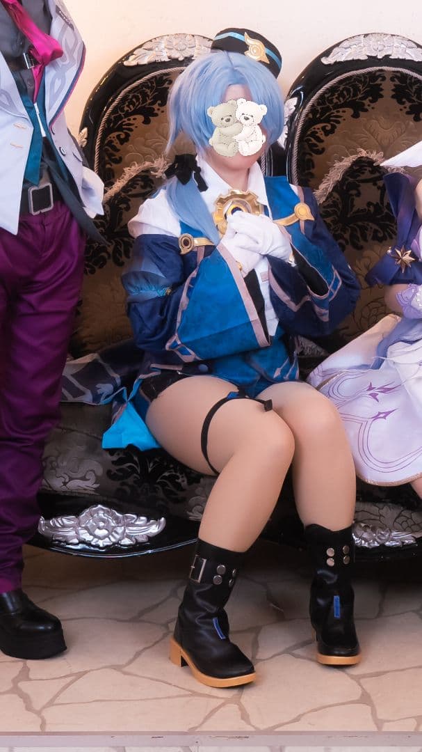 【鮭の骨】崩壊スターレイル☆ミーシャ☆衣装➕ウィッグ➕ブーツ