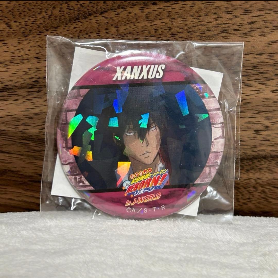 家庭教師ヒットマンREBORN J-WORLD 缶バッジ ザンザス XANXAS