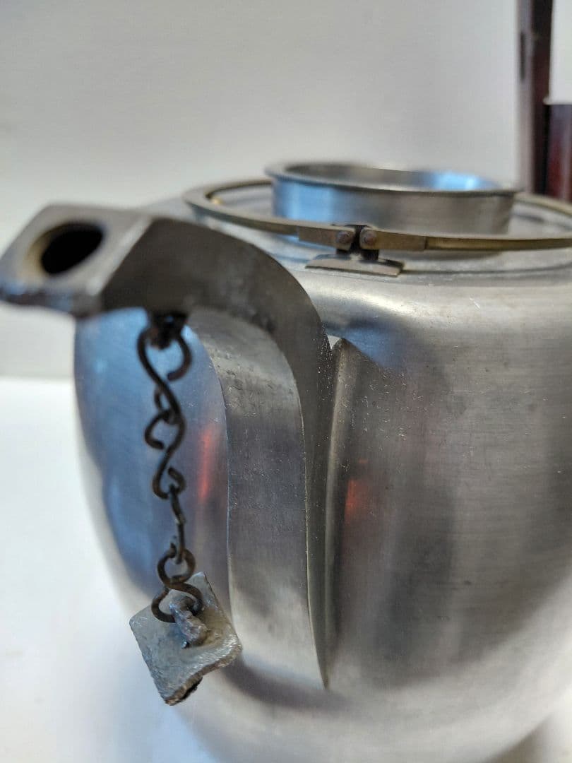 骨董　古琉球　湯庫　タークー　錫器　酒器　茶道具