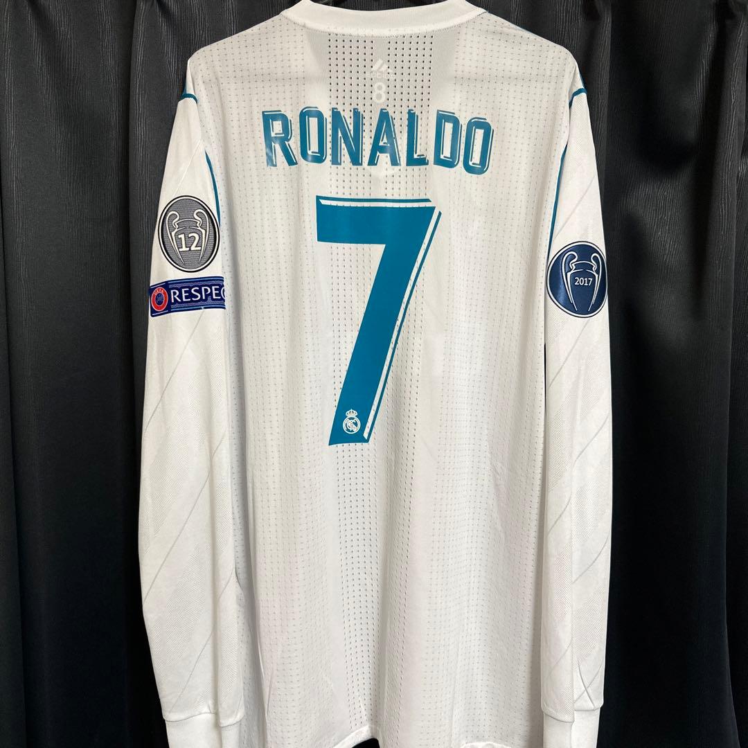 ロナウド　支給ユニフォーム　レアルマドリード　CL決勝　3連覇　ポルトガル代表