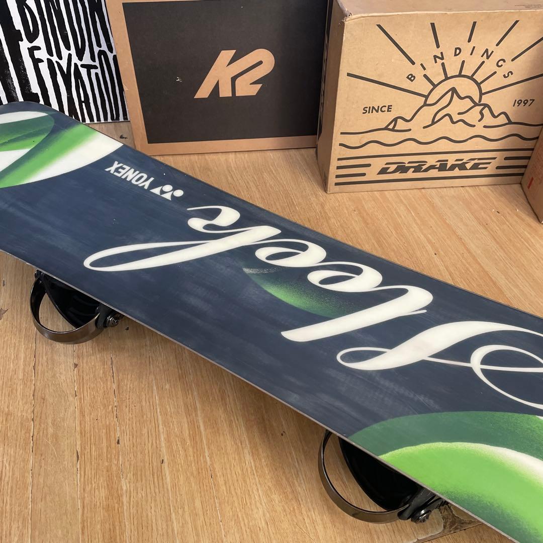 YONEX×NITRO良質国産SLEEK　バイン付スノーボードセット　ヨネックス