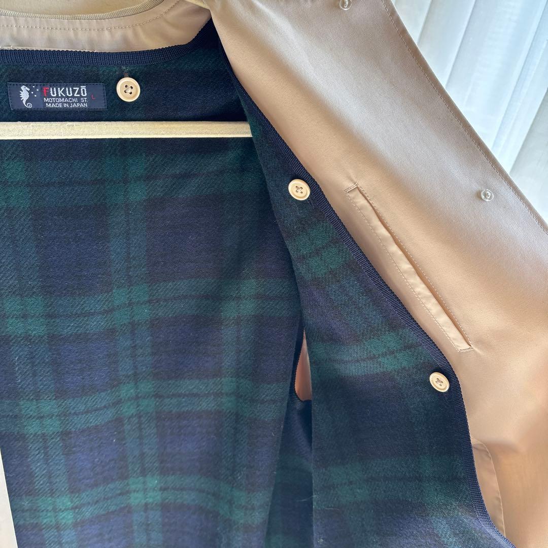 コ*ン様 フクゾー　FUKUZO フード付き　レインコート　ライナー付き