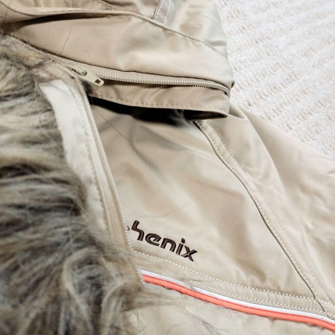 美品　PHENIXスキーウェア　レディス上下　　スキ上下　スノボウェア　ベージュ