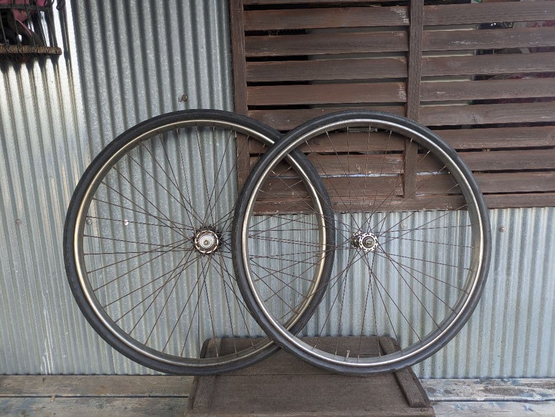 アラヤ BEホイール 実用車 前後セット 昭和 レトロ 自転車