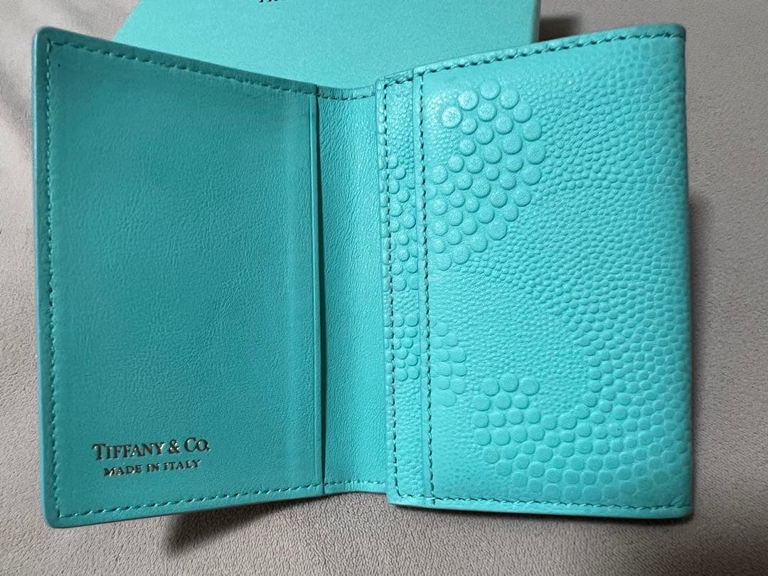 O*鯱様 Tiffany & Co. 名刺入れ ティファニーブルー