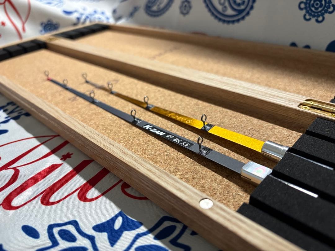 ワカサギ穂先　K-ZAN 斬BK3.5、K-ZAN S ２本セット