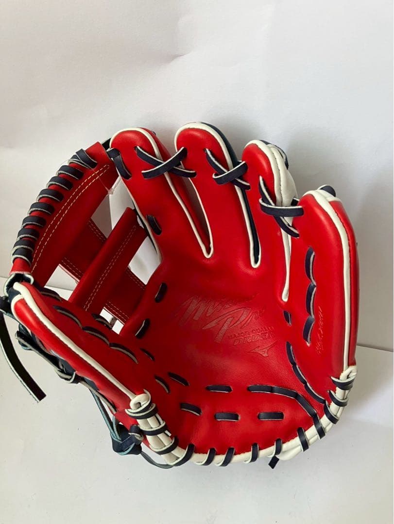 ミズノプロ　軟式　日本製　耕作　内野　HAGA グローブ　オーダー 野球　坂本型