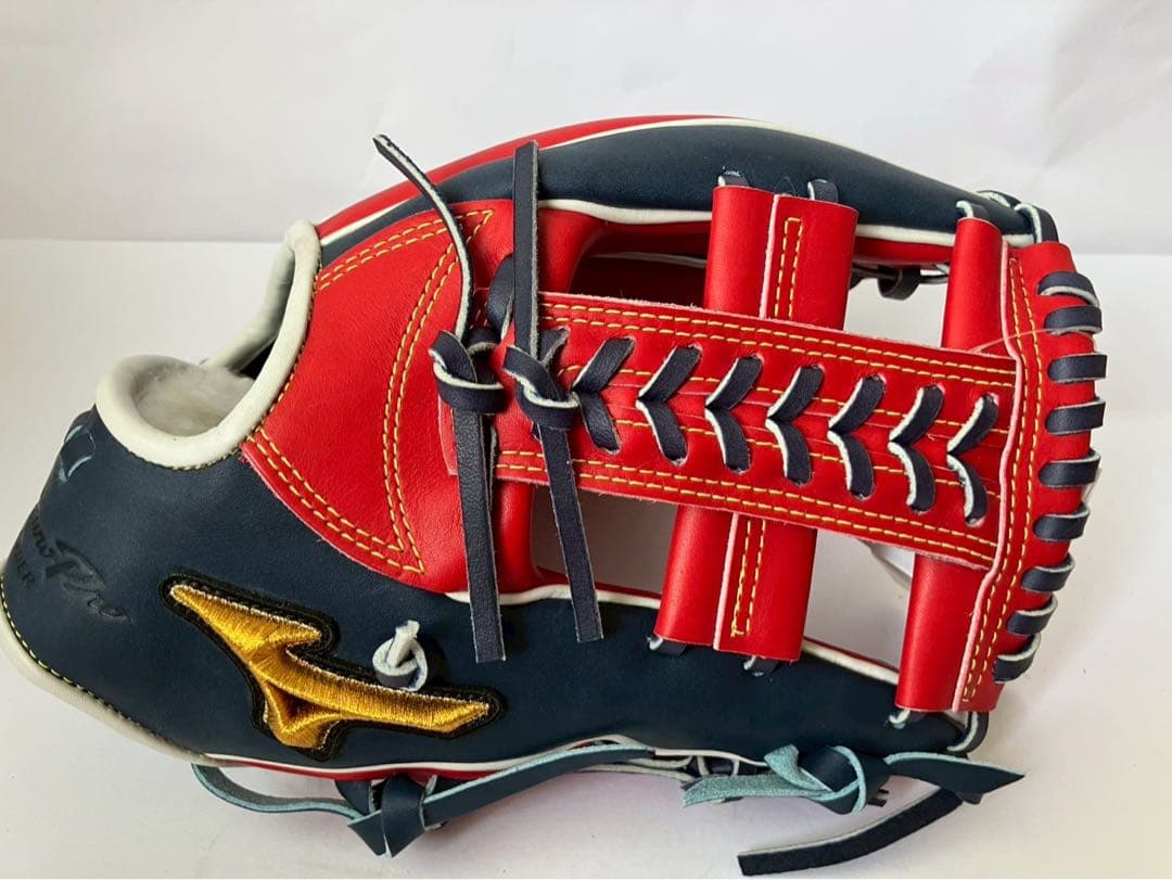 ミズノプロ　軟式　日本製　耕作　内野　HAGA グローブ　オーダー 野球　坂本型