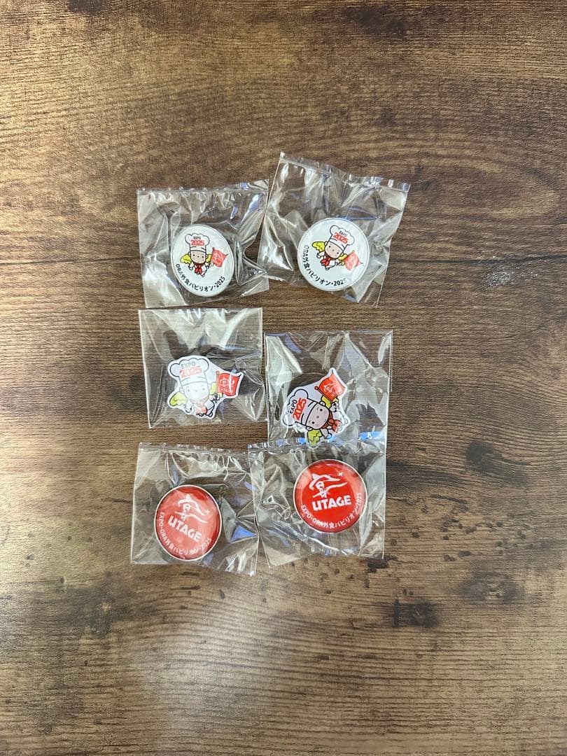 EXPO2025 大阪関西万博 宴パビリオン限定　箸&ピンバッジセット