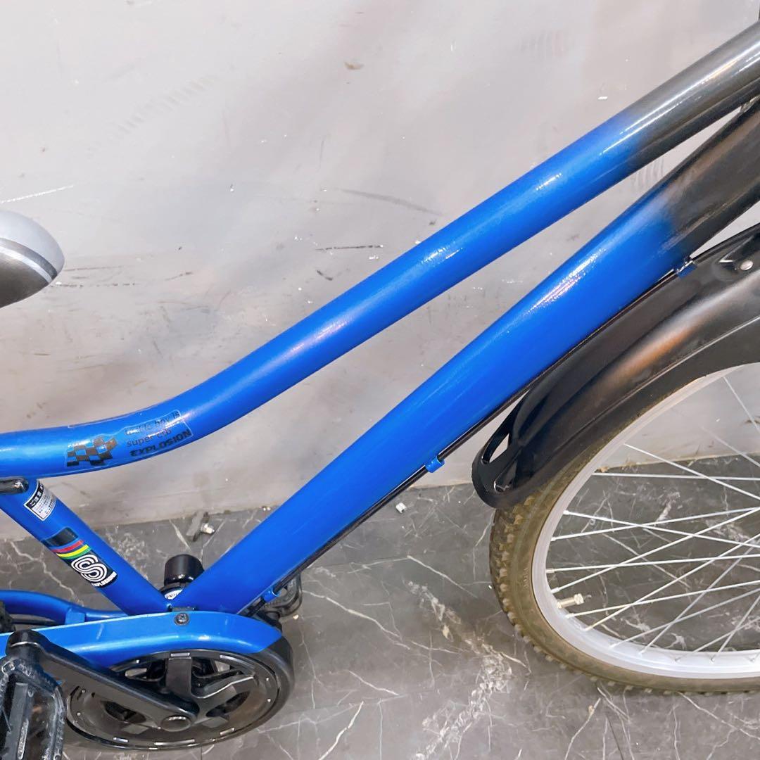 【952】《関西 引き取り》子供用自転車 子供車 super CTB ブルー